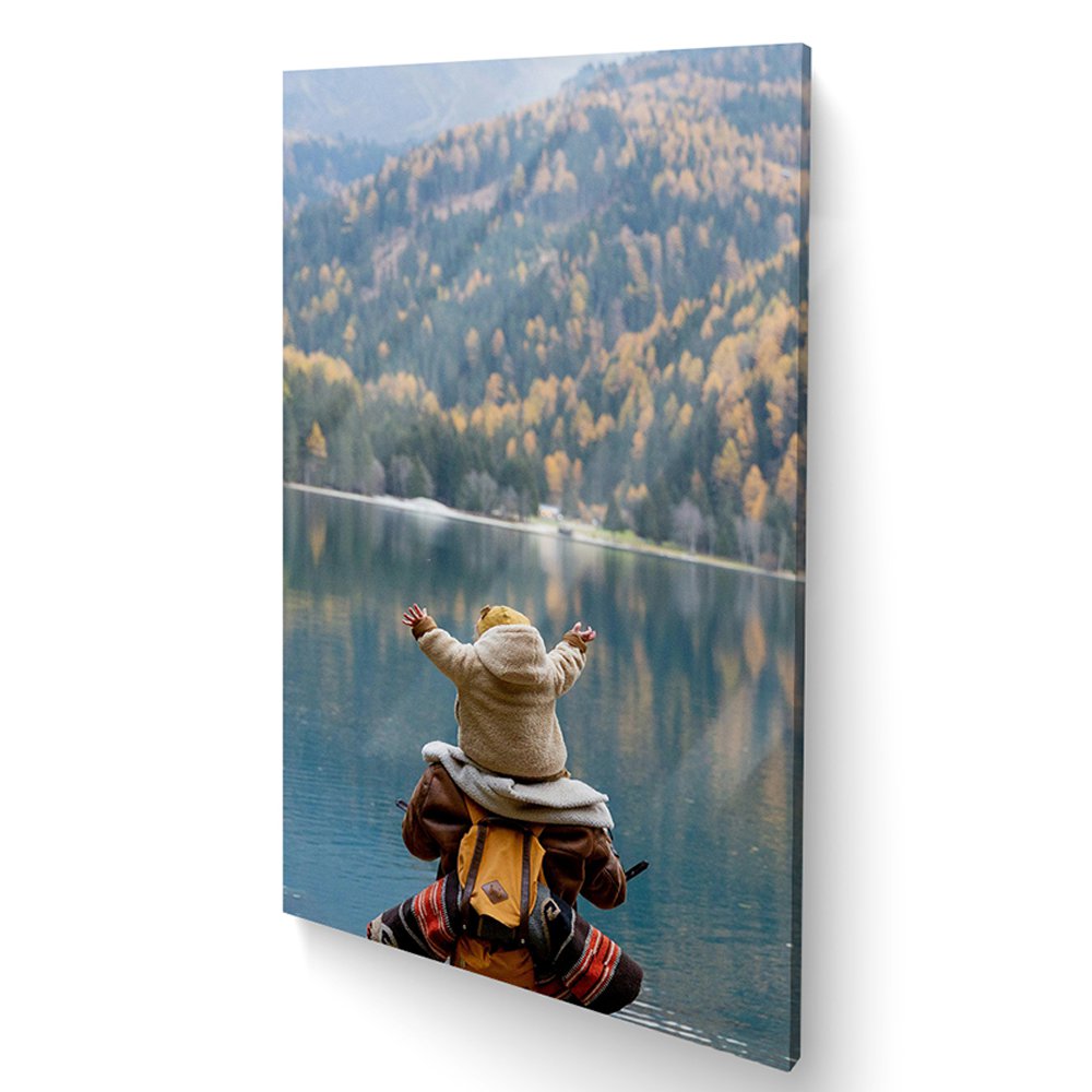 16x32" Portrait Glass Print