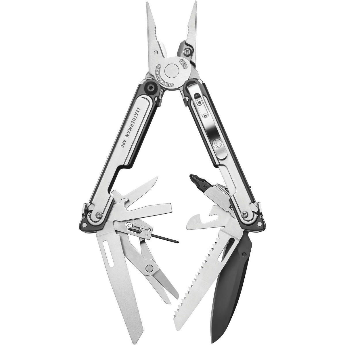 Leatherman ARC Multi-Tool with Pocket Clip - Silver