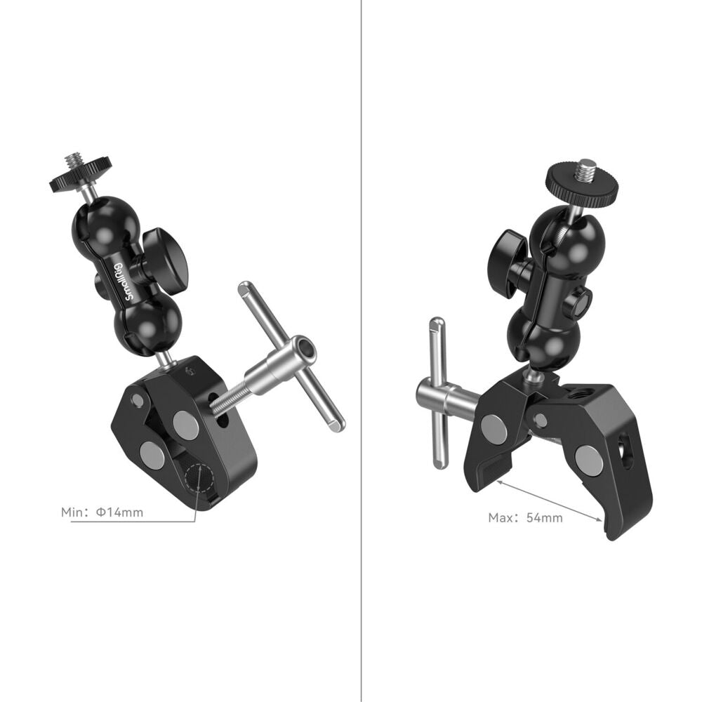 SmallRig Crab-Shaped Super Clamp Kit (with Ballhead Magic Arm) 4373