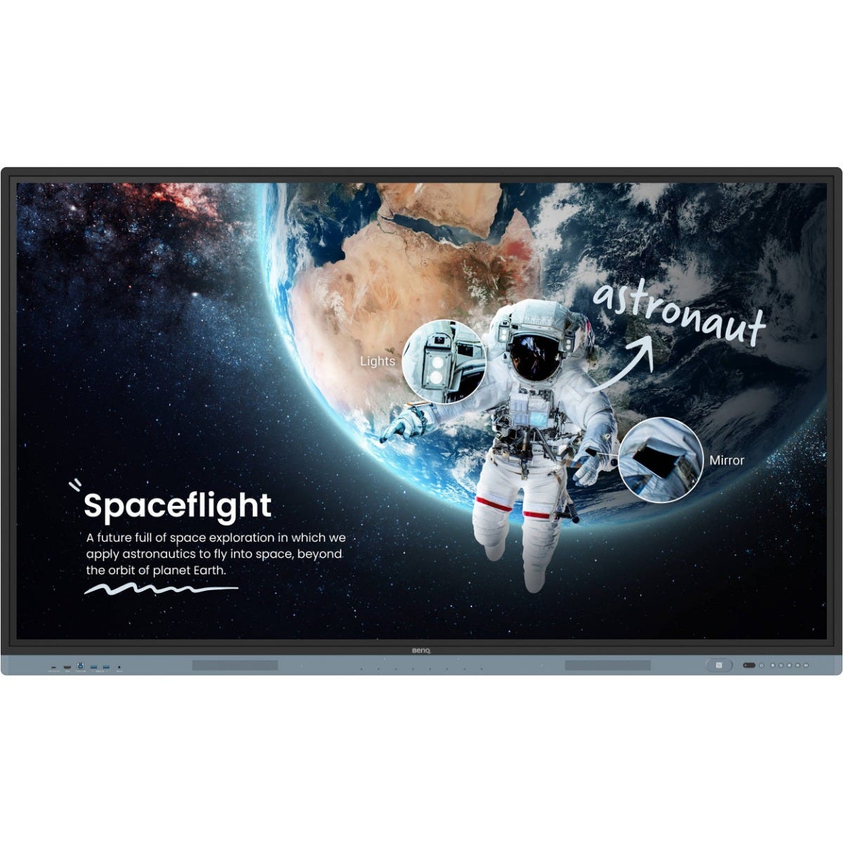 BenQ RM6504 RM04 65" 4K UHD 450 Nits Android Board Pro