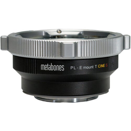 Metabones ARRI PL to Sony E-mount T Adapter (Black) - With Tripod Foot