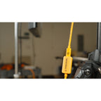 Tether Tools TetherPro Right Angle USB-C To USB-C 50cm Hi-Vis Orange.