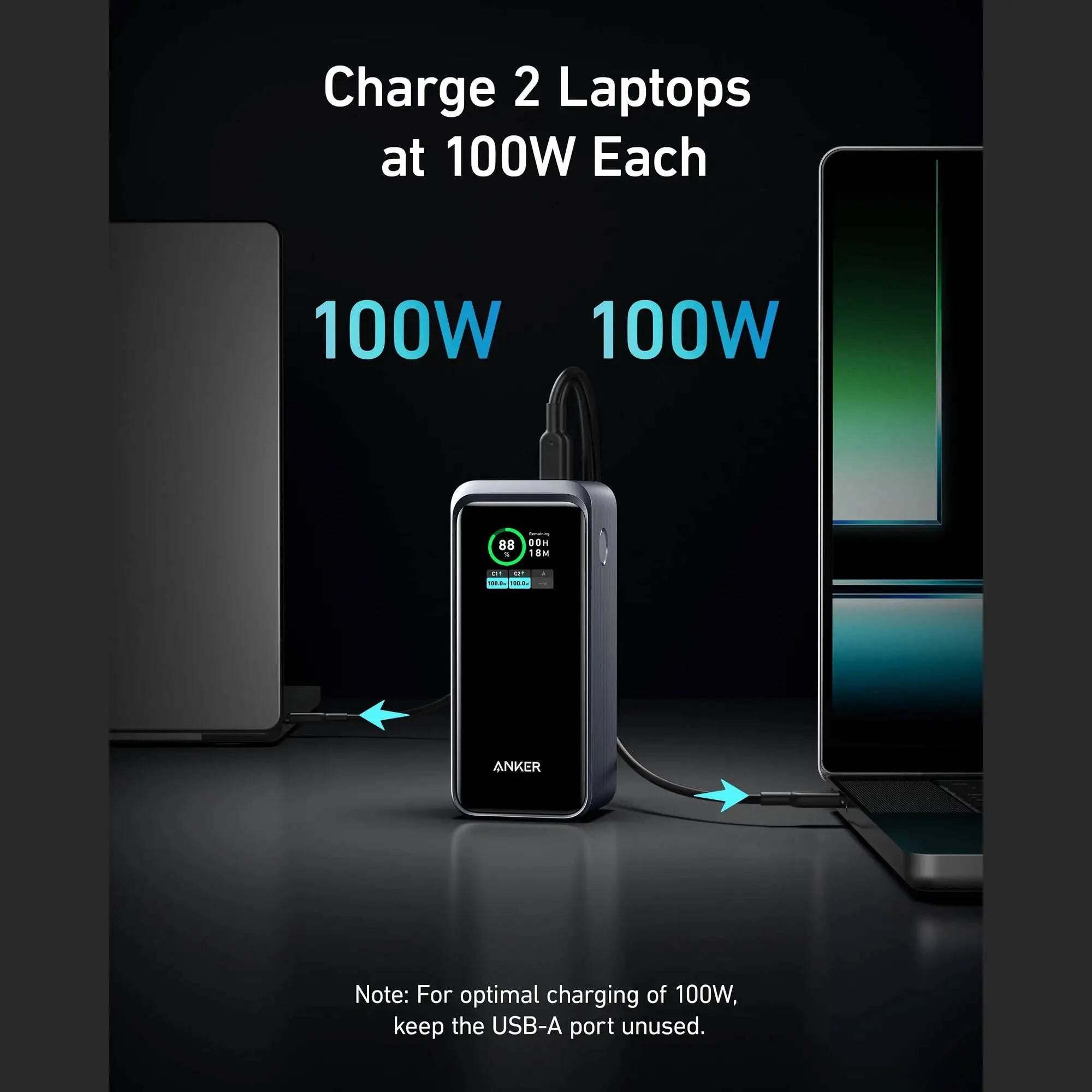 Anker Prime 20000mAh 200W Power Bank with 100W Charging Base Bundle