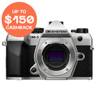 OM SYSTEM OM-5 II Mirrorless Camera - Silver