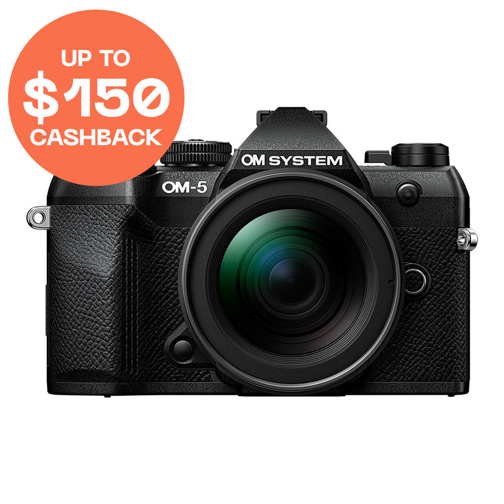 OM SYSTEM OM-5 II 12-45mm Lens Kit- Black