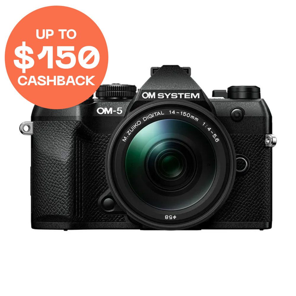 OM SYSTEM OM-5 II 14-150mm Lens Kit- Black