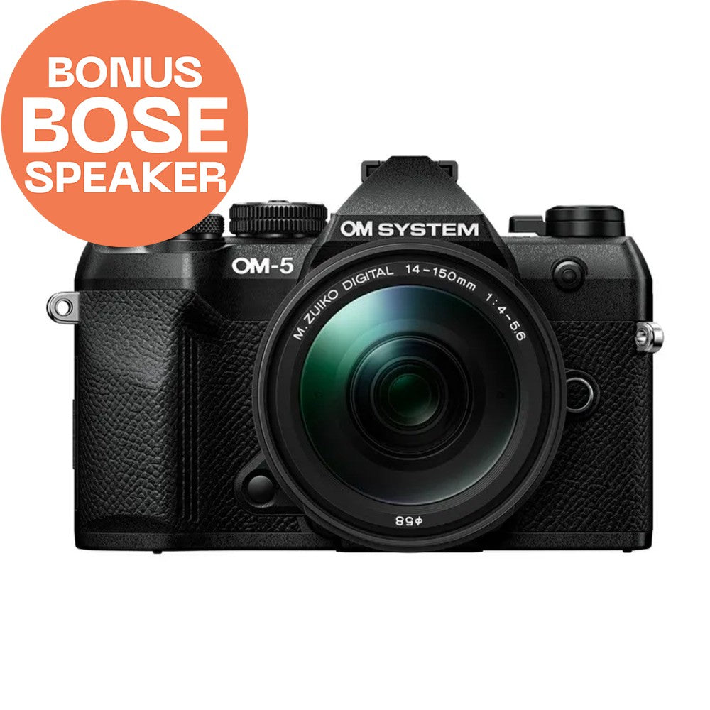 OM System OM-5 II 14-150mm Lens Kit- Black