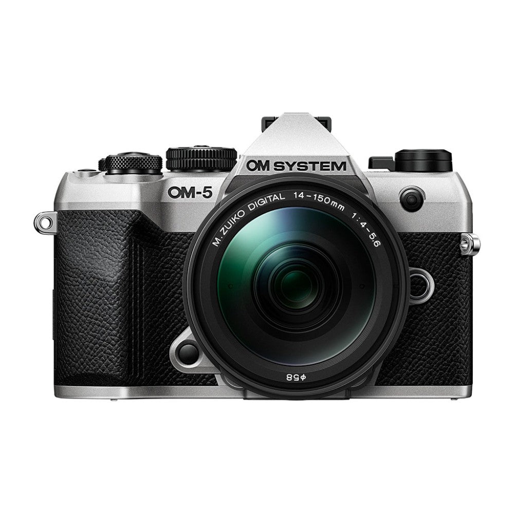 OM System OM-5 II 14-150mm Lens Kit- Silver