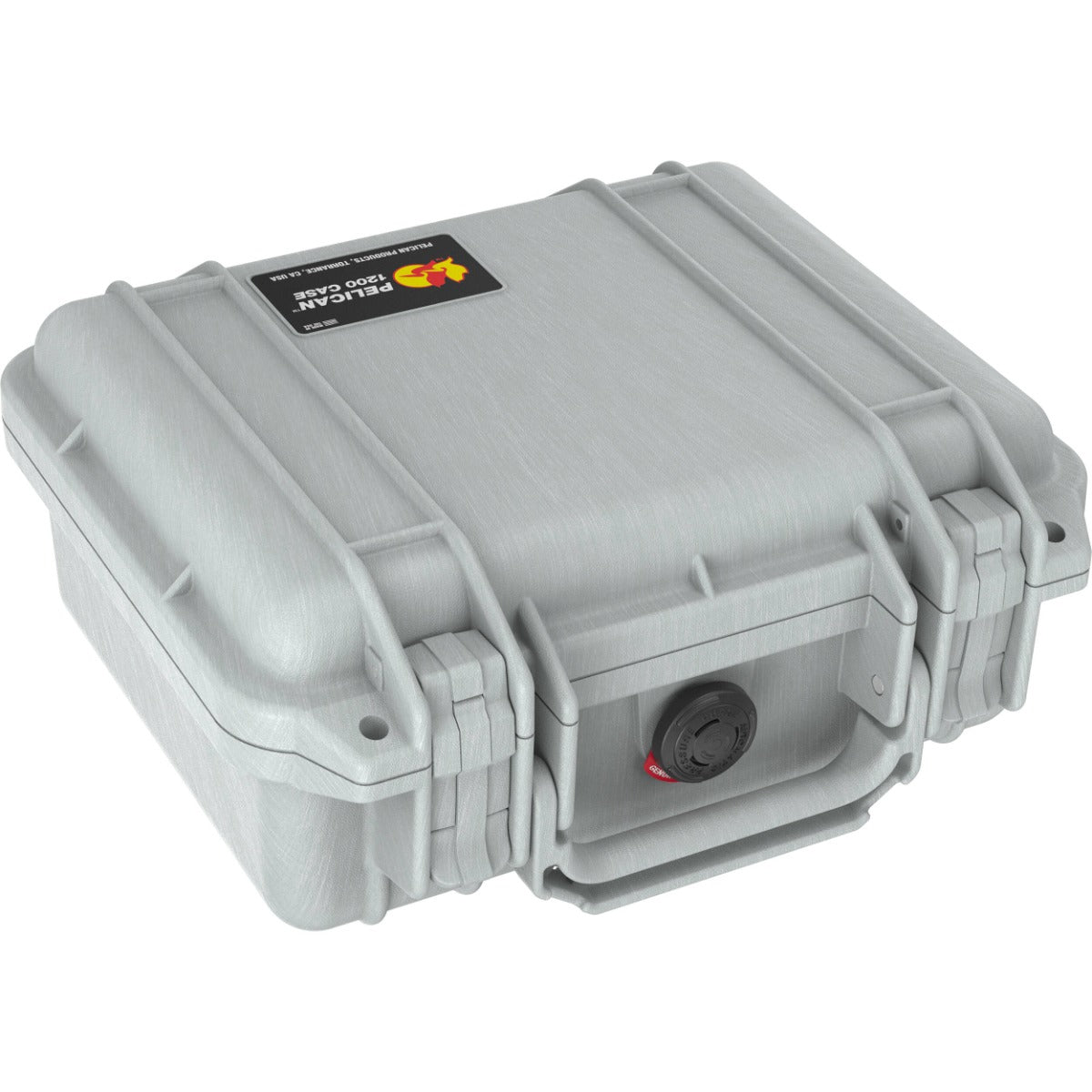 Pelican 1200 Case without Foam - Silver
