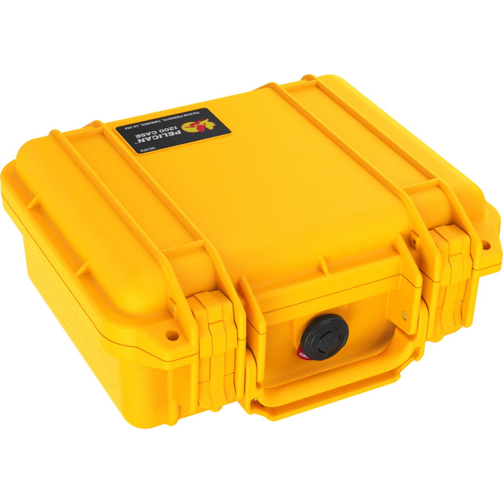 Pelican 1200 Case - Yellow without Foam