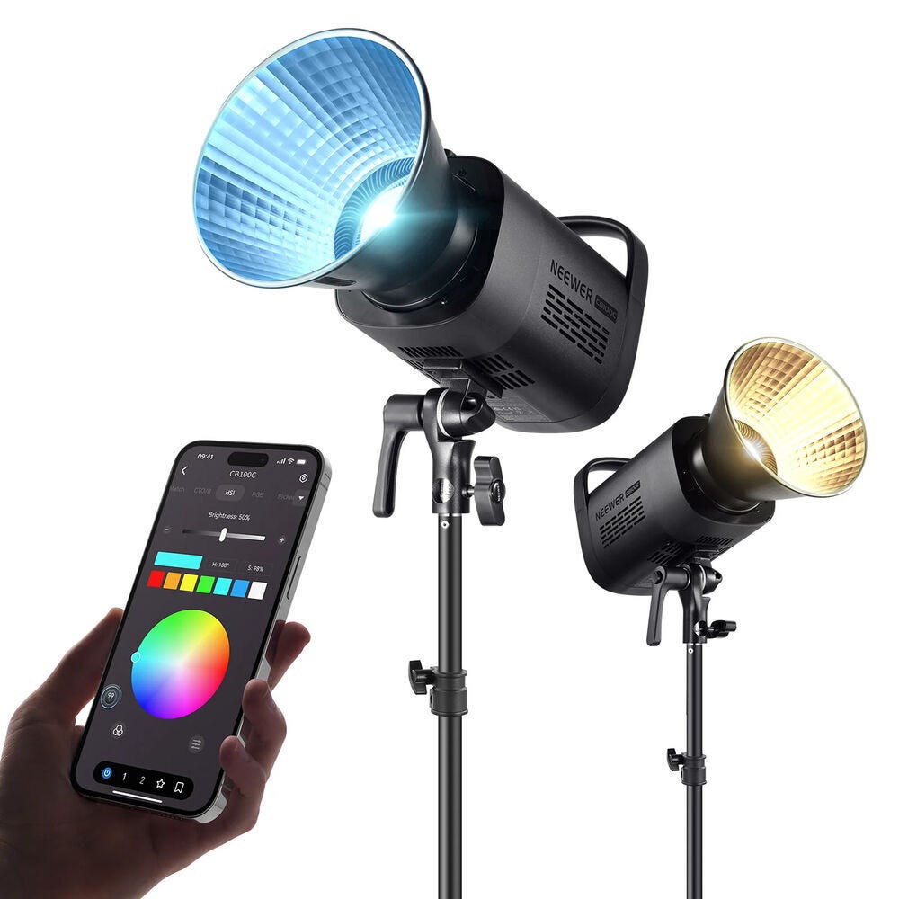 NEEWER CB100C RGB LED Video Light