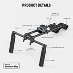 NEEWER SR007 Universal Shoulder Rig with Arca-Swiss QR System