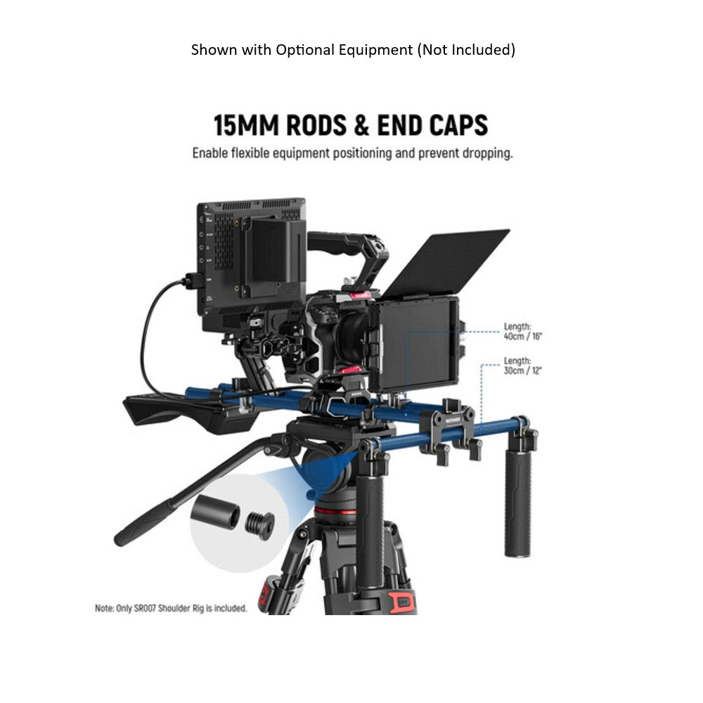 NEEWER SR007 Universal Shoulder Rig with Arca-Swiss QR System