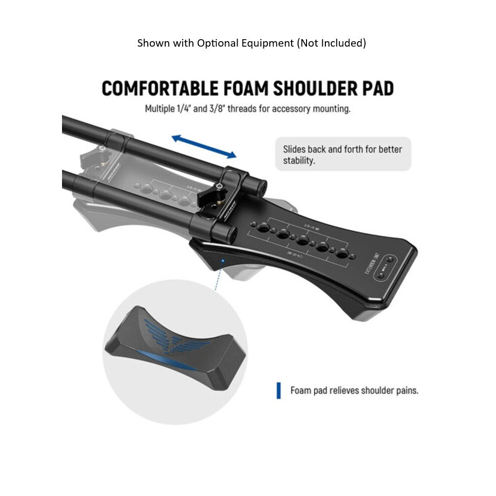 NEEWER SR007 Universal Shoulder Rig with Arca-Swiss QR System