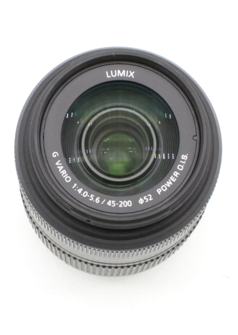 Used Panasonic G45-200mm f4-5.6 G Vario MEGA O.I.S.Lens S/N XT9EA101128