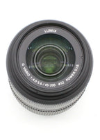 Used Panasonic G45-200mm f4-5.6 G Vario MEGA O.I.S.Lens S/N XT9EA101128
