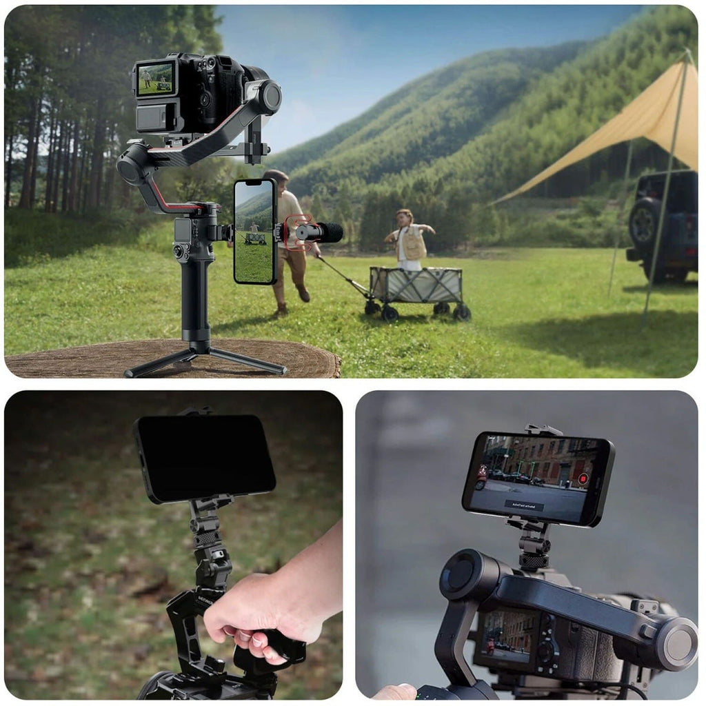 NEEWER Rotatable Phone Clamp for DJI RS Gimbals