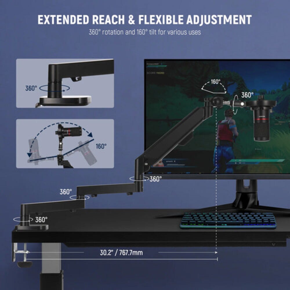 NEEWER MS002 Low Profile Microphone Arm