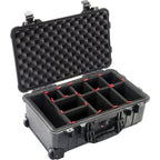 Pelican 1510 Case - Black with TrekPak Dividers