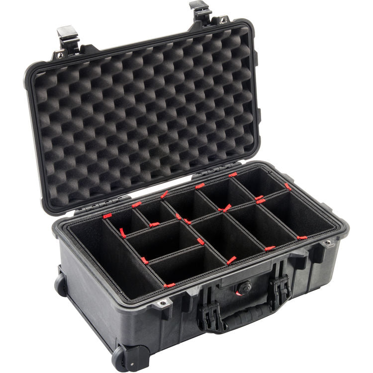 Pelican 1510 Case - Black with TrekPak Dividers