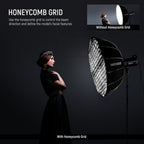 NEEWER NS85U 85cm Quick Release Parabolic Hexadecagon Bowens Mount Softbox