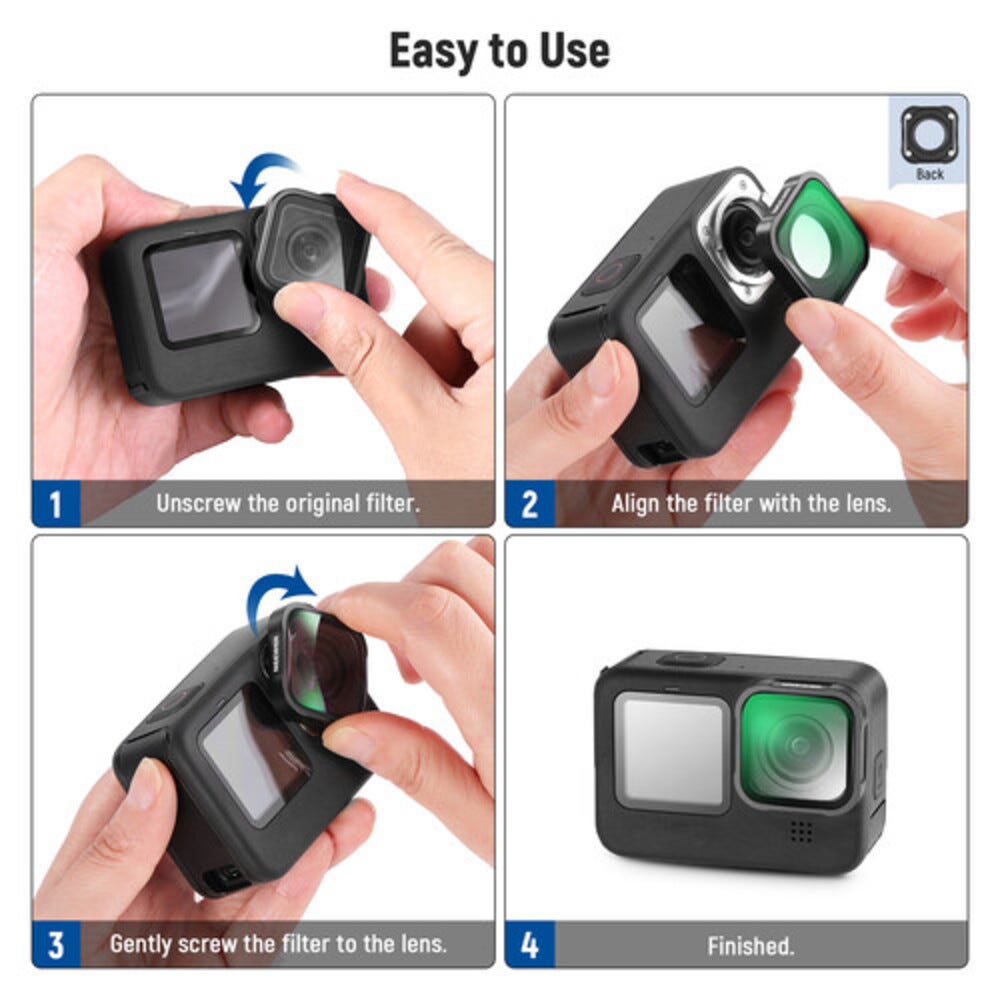 NEEWER LS-31 15x Magnification Lens for GoPro Hero