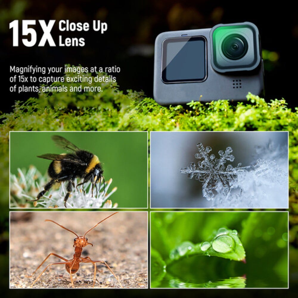 NEEWER LS-31 15x Magnification Lens for GoPro Hero