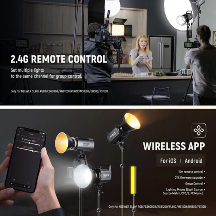 NEEWER FS150B Bi-Color LED Video Light 