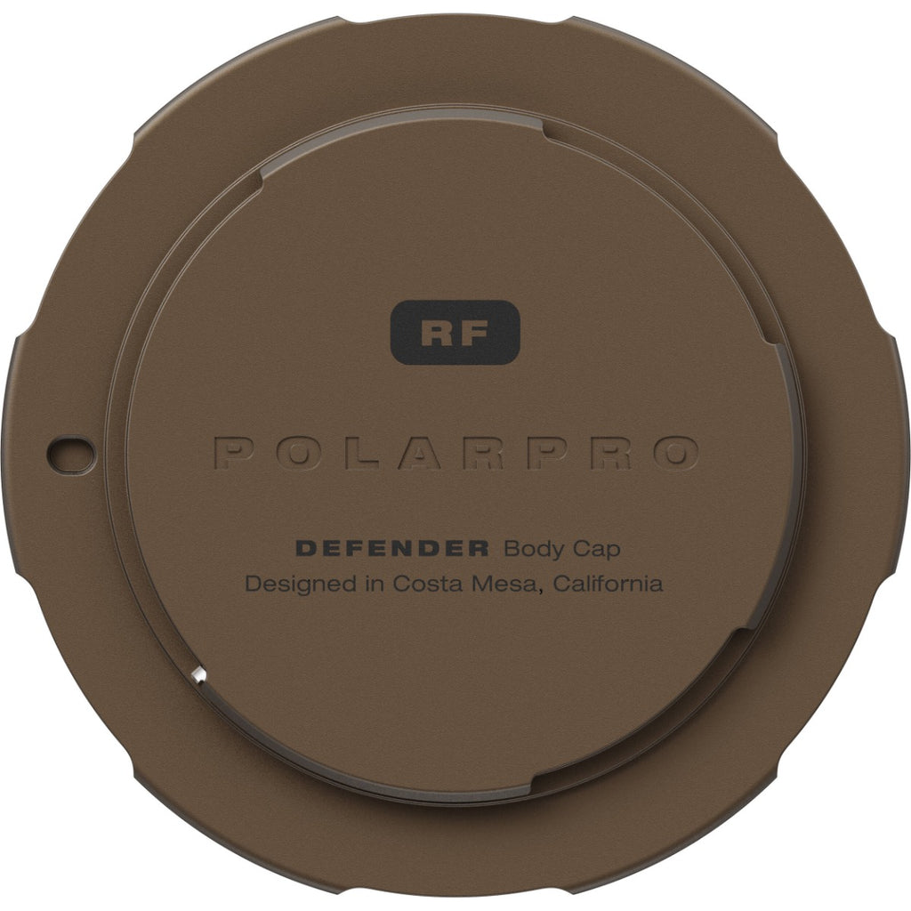 PolarPro Body Cap - Canon RF Mount - Desert
