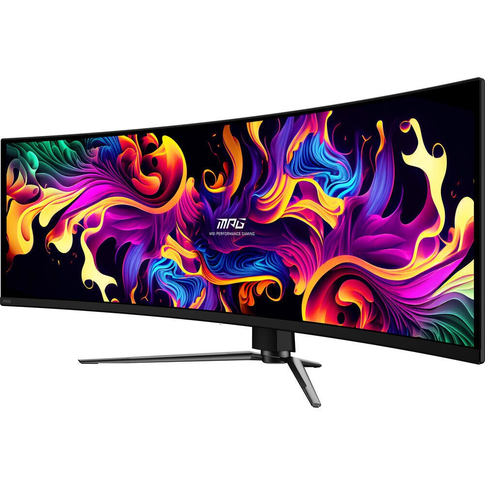 MSI MPG 491CQP QD-OLED 49" 144Hz DQHD Curved QD-OLED Gaming Monitor
