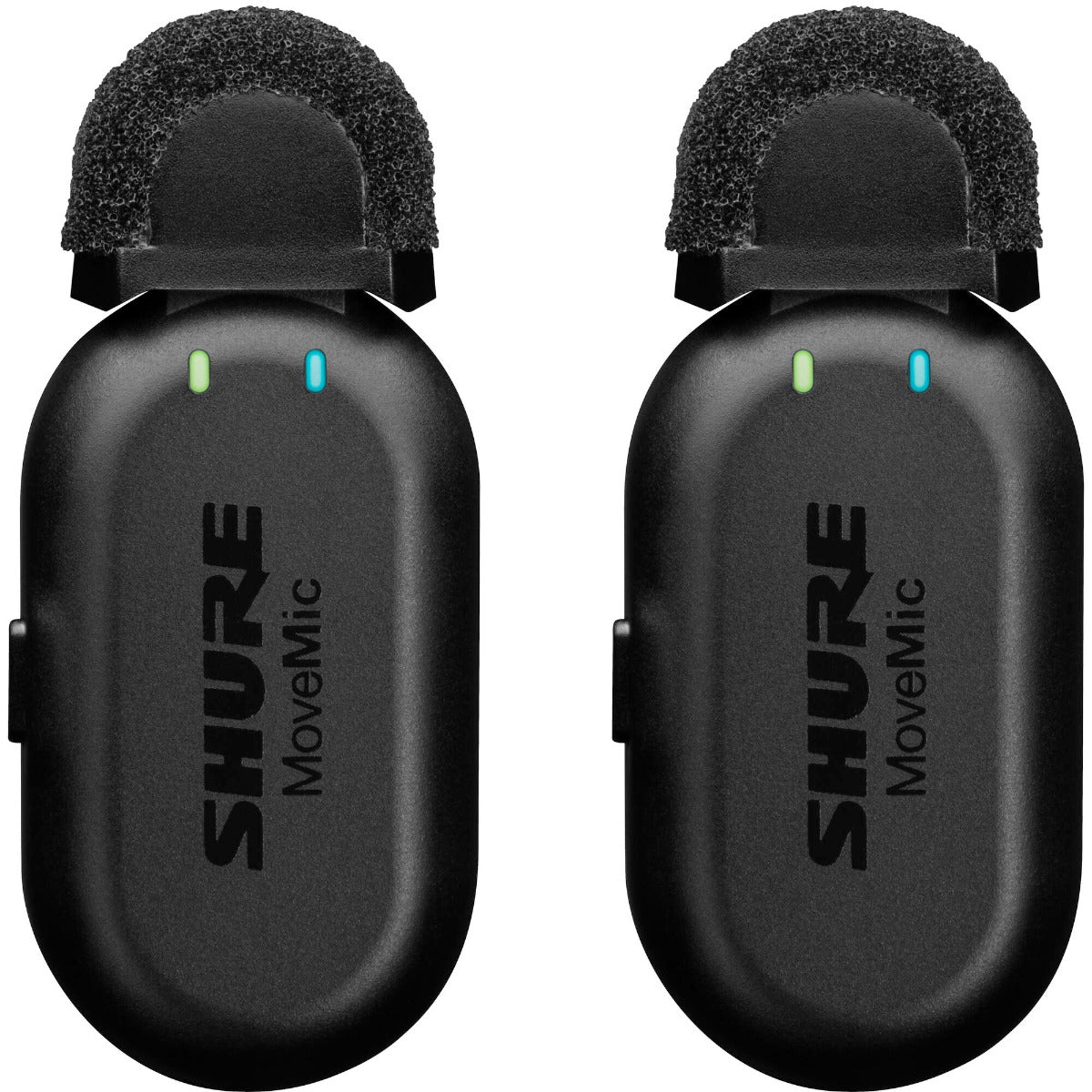 Shure MoveMic Two Receiver Kit - Two-Channel Wireless Lavalier Microphone System