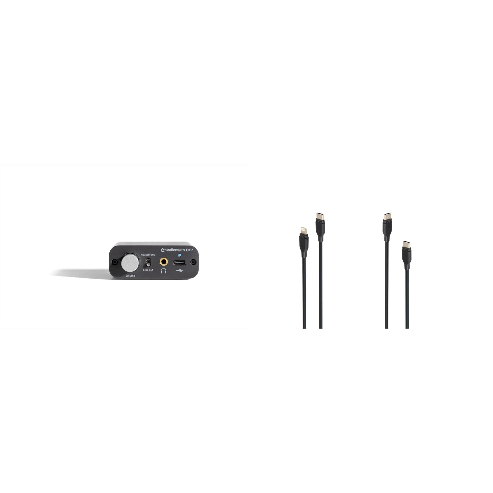 Audioengine D1P DAC/Headphone amp (Grey)