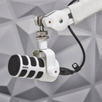 Rode PodMic Dynamic Podcasting Microphone - White 