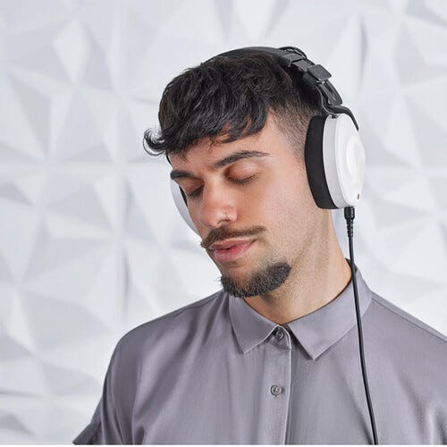 Rode NTH-100 Professional Over-Ear Headphones - White 