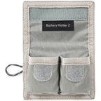 Think Tank Battery Holder 2 V2.0 - Nickel Grey