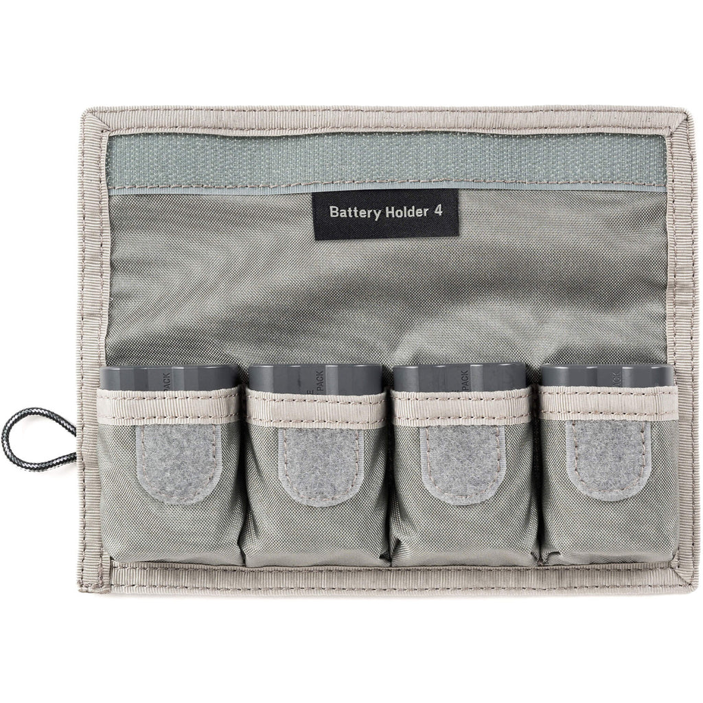 Think Tank Battery Holder 4 V2.0 - Nickel Grey