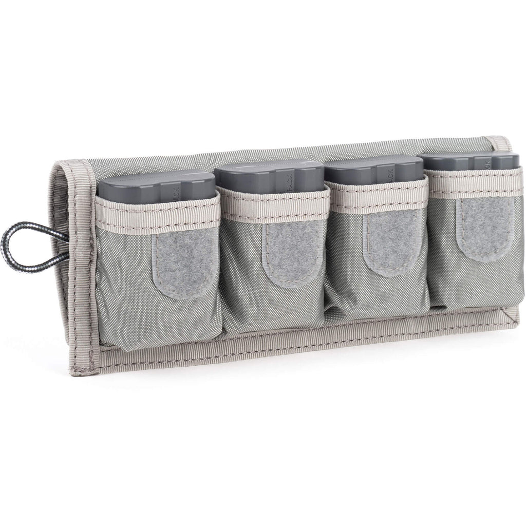 Think Tank Battery Holder 4 V2.0 - Nickel Grey