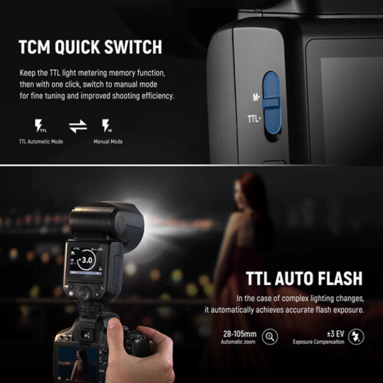 NEEWER Z2-N TTL Round Head Flash Speedlite - Nikon