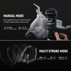 NEEWER Z2-N TTL Round Head Flash Speedlite - Nikon