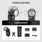 NEEWER Z2-N TTL Round Head Flash Speedlite - Nikon