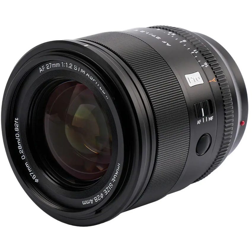Open Box Viltrox AF 27mm f/1.2 APS-C Lens Sony E-Mount