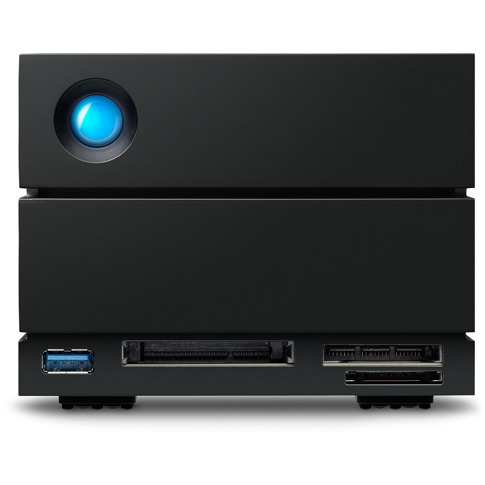 LaCie 48TB 2big Dock 2-Bay Thunderbolt 3 RAID Array (Black)