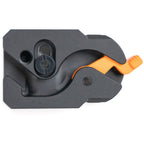 Tether Tools Tetherguard Leverlock Plate + USB-C 4.6m Orange Right Angle Org Kit 