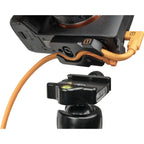 Tether Tools Tetherguard Leverlock Plate + USB-C 4.6m Orange Right Angle Org Kit 
