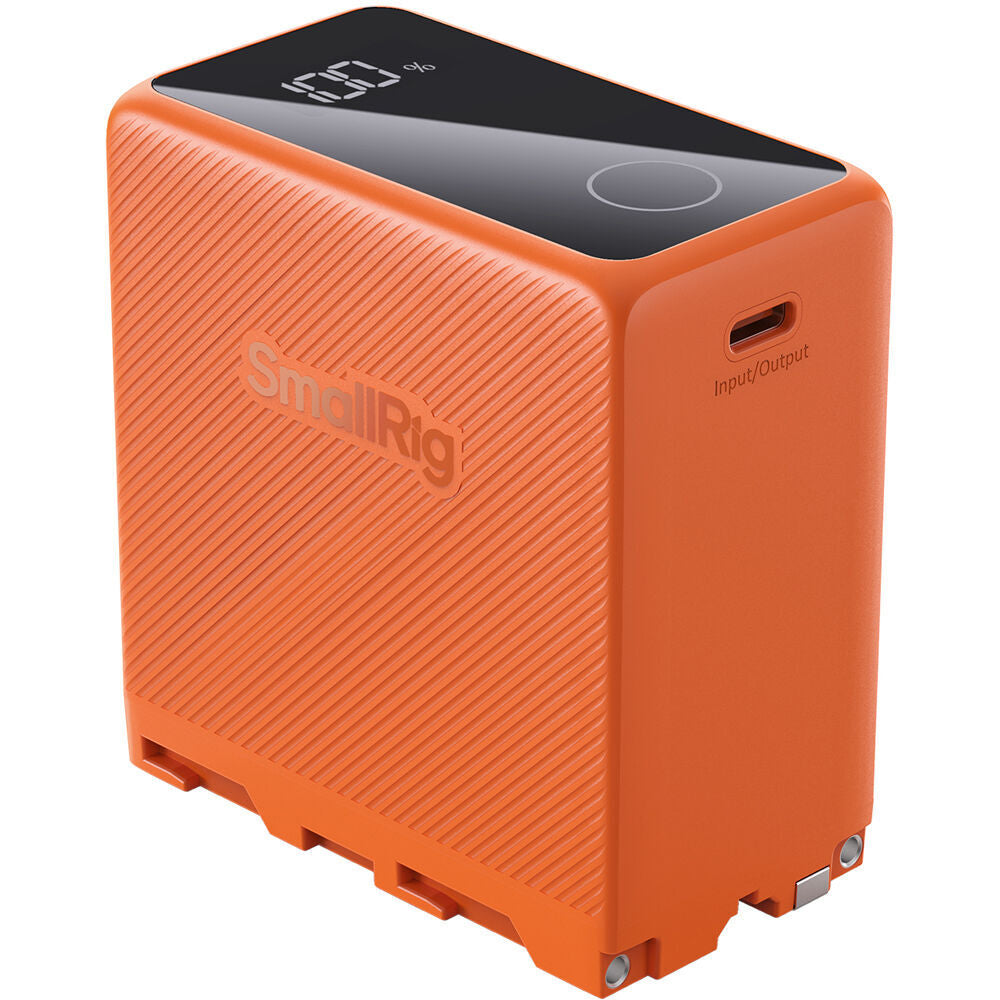 SmallRig NP-F970 USB-C Rechargeable Camera Battery (Orange) 4576