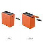 SmallRig NP-F970 USB-C Rechargeable Camera Battery (Orange) 4576