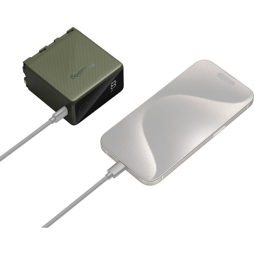 SmallRig NP-F970 USB-C Rechargeable Camera Battery (Green) 4577