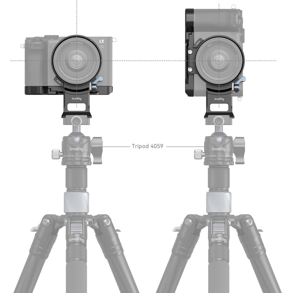 SmallRig Horizontal-to-Vertical Mount Plate Kit for Sony Alpha 7C II