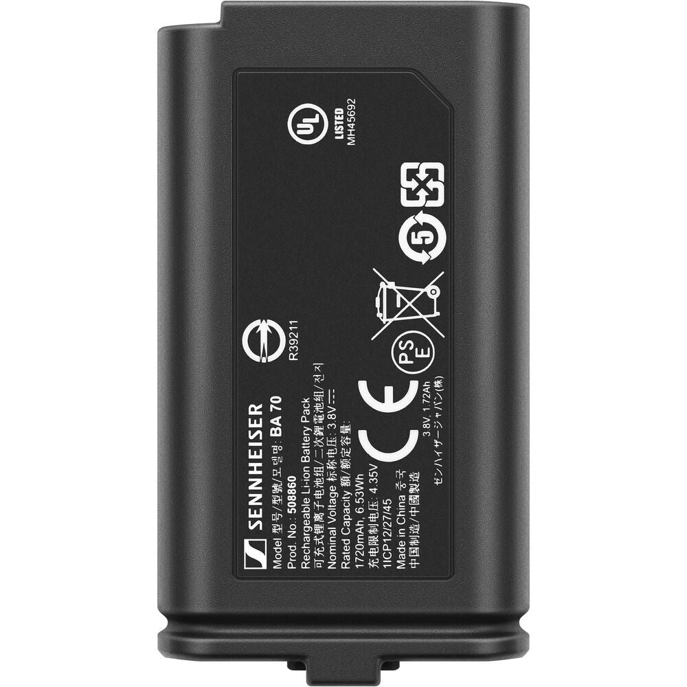 Sennheiser EW-DP ME 2 SET (R1-6) Digital Wireless Omni Lavalier Mic System