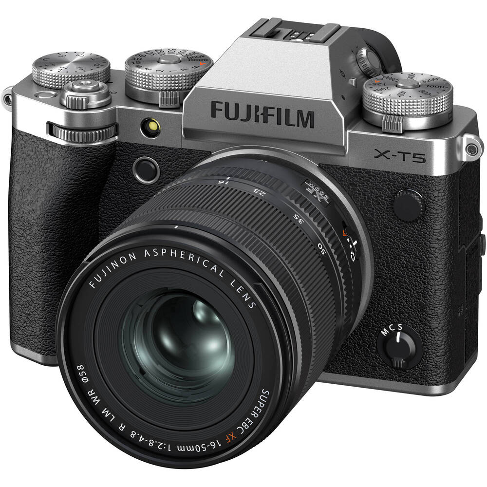 Fujifilm X-T5 - Silver Mirrorless Camera with XF 16-50mm Lens